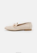 Z62T1823 Women Anna Field Leather Slip-Ons Off White - Image 2