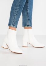 Z62T1890 Women Anna Field Ankle Boots White