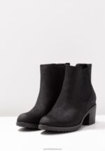 Z62T1891 Women Anna Field Ankle Boots Black - Image 5
