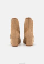 Z62T1892 Women Anna Field Classic Ankle Boots Beige - Image 4