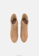 Z62T1892 Women Anna Field Classic Ankle Boots Beige - Image 6