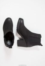 Z62T1895 Women Anna Field Ankle Boots Black - Image 2