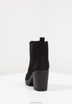 Z62T1895 Women Anna Field Ankle Boots Black - Image 4