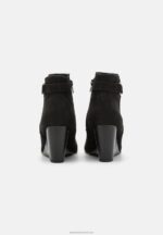 Z62T1897 Women Anna Field Wedge Ankle Boots Black - Image 4