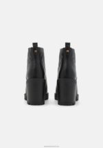 Z62T1900 Women Anna Field High Heeled Ankle Boots Black - Image 4