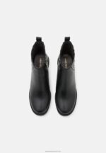 Z62T1900 Women Anna Field High Heeled Ankle Boots Black - Image 6