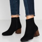 Z62T1904 Women Anna Field Ankle Boots Black