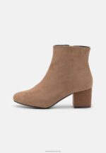 Z62T1906 Women Anna Field Ankle Boots Taupe - Image 2