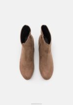 Z62T1906 Women Anna Field Ankle Boots Taupe - Image 6