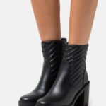 Z62T1909 Women Anna Field Classic Ankle Boots Black