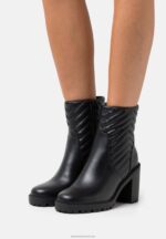 Z62T1909 Women Anna Field Classic Ankle Boots Black
