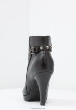 Z62T1918 Women Anna Field High Heeled Ankle Boots Black - Image 5