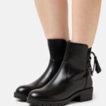 Z62T1919 Women Anna Field Winter Boot Classic Ankle Boots Black