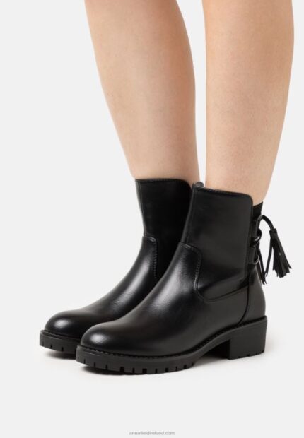 Z62T1919 Women Anna Field Winter Boot Classic Ankle Boots Black