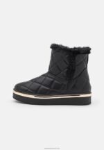 Z62T2057 Women Anna Field Winter Boot Platform Ankle Boots Black - Image 2