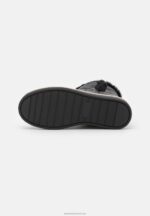 Z62T2057 Women Anna Field Winter Boot Platform Ankle Boots Black - Image 5