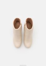 Z62T2058 Women Anna Field Platform Ankle Boots Offwhite - Image 6