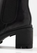 Z62T2060 Women Anna Field Platform Ankle Boots Black - Image 3
