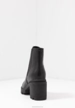 Z62T2060 Women Anna Field Platform Ankle Boots Black - Image 6