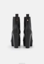 Z62T2061 Women Anna Field Platform Ankle Boots Black - Image 4