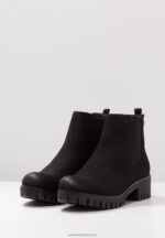 Z62T2062 Women Anna Field Platform Ankle Boots Black - Image 5
