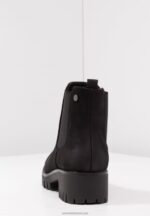 Z62T2062 Women Anna Field Platform Ankle Boots Black - Image 6