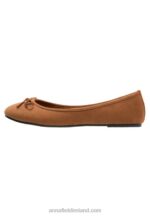 Z62T2068 Women Anna Field Ballet Pumps Cognac