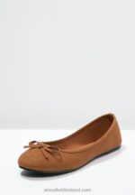 Z62T2068 Women Anna Field Ballet Pumps Cognac - Image 3