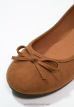 Z62T2068 Women Anna Field Ballet Pumps Cognac - Image 6