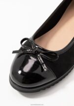 Z62T2074 Women Anna Field Ballet Pumps Black - Image 3
