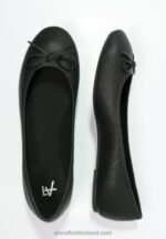 Z62T2075 Women Anna Field Ballet Pumps Black - Image 3