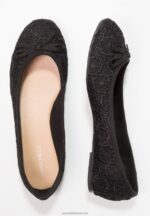 Z62T2079 Women Anna Field Ballet Pumps Black - Image 4