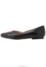 Z62T2090 Women Anna Field Leather Ballerinas Ballet Pumps Black - Image 2