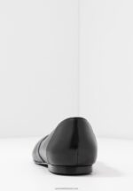 Z62T2090 Women Anna Field Leather Ballerinas Ballet Pumps Black - Image 6