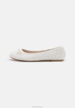 Z62T2091 Women Anna Field Ballet Pumps White - Image 2