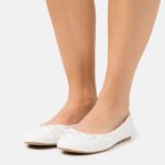 Z62T2091 Women Anna Field Ballet Pumps White