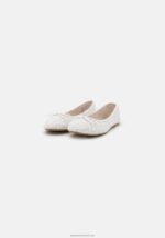 Z62T2091 Women Anna Field Ballet Pumps White - Image 3