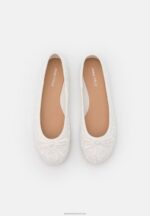 Z62T2091 Women Anna Field Ballet Pumps White - Image 6