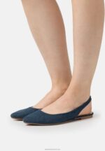 Z62T2183 Women Anna Field Slingback Ballet Pumps Blue