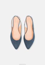 Z62T2183 Women Anna Field Slingback Ballet Pumps Blue - Image 6
