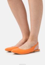 Z62T2184 Women Anna Field Slingback Ballet Pumps Orange