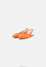 Z62T2184 Women Anna Field Slingback Ballet Pumps Orange - Image 3
