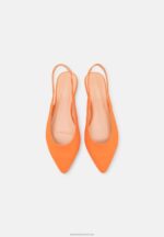 Z62T2184 Women Anna Field Slingback Ballet Pumps Orange - Image 6