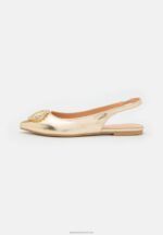 Z62T2185 Women Anna Field Slingback Ballet Pumps Gold - Image 2