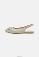 Z62T2186 Women Anna Field Slingback Ballet Pumps Green - Image 2