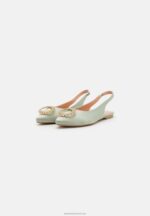 Z62T2186 Women Anna Field Slingback Ballet Pumps Green - Image 3