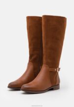 Z62T2190 Women Anna Field Boots Cognac - Image 3