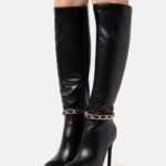 Z62T2193 Women Anna Field Boots Black