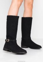 Z62T2198 Women Anna Field Boots Black