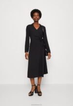 Z62T21 Women Anna Field Day Dress Black - Image 2